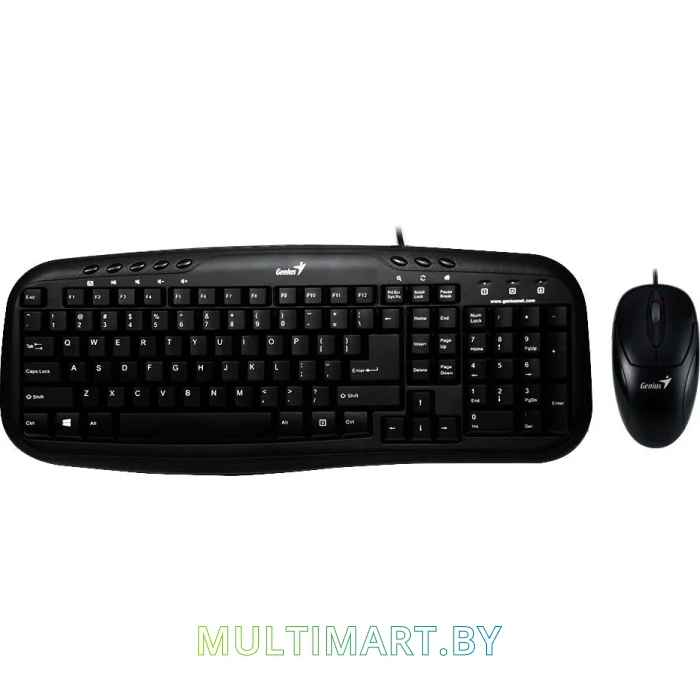 Комплект клавиатура + мышь Genius KM-210